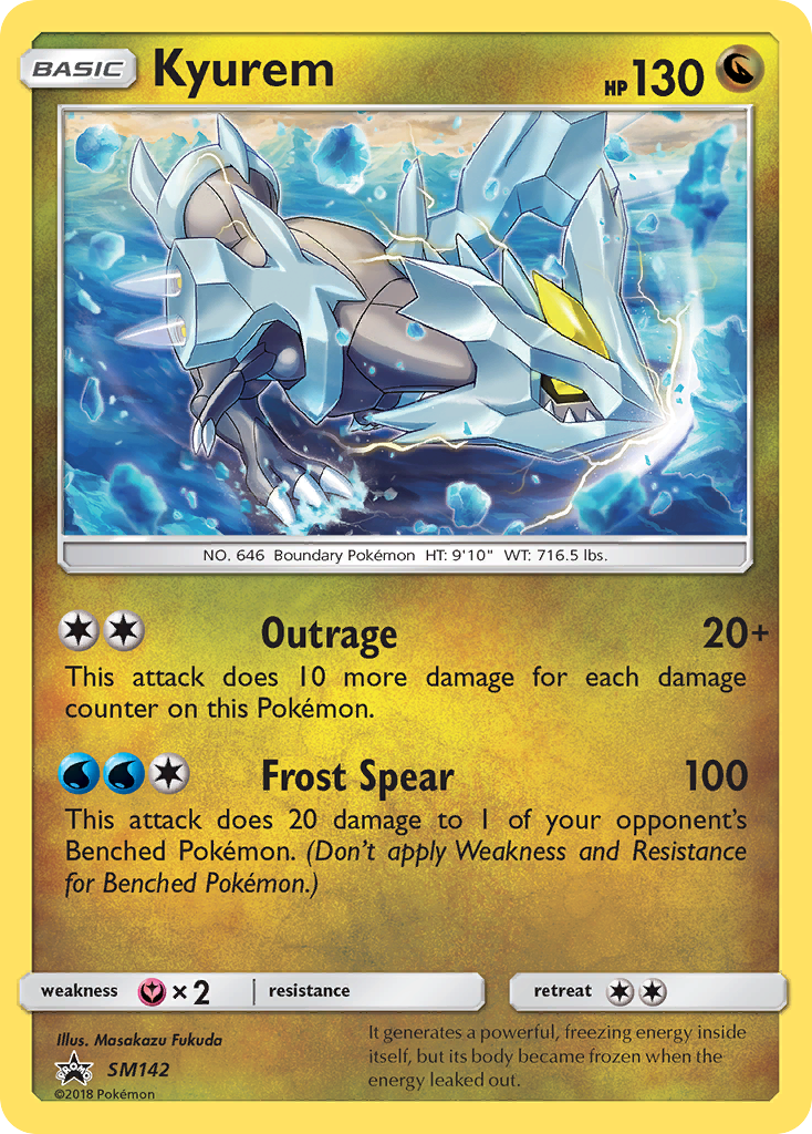 Kyurem (SM142) [Sol y Luna: Black Star Promos]