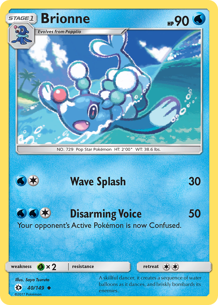 Brionne (40/149) [Soleil et Lune : Set de Base]