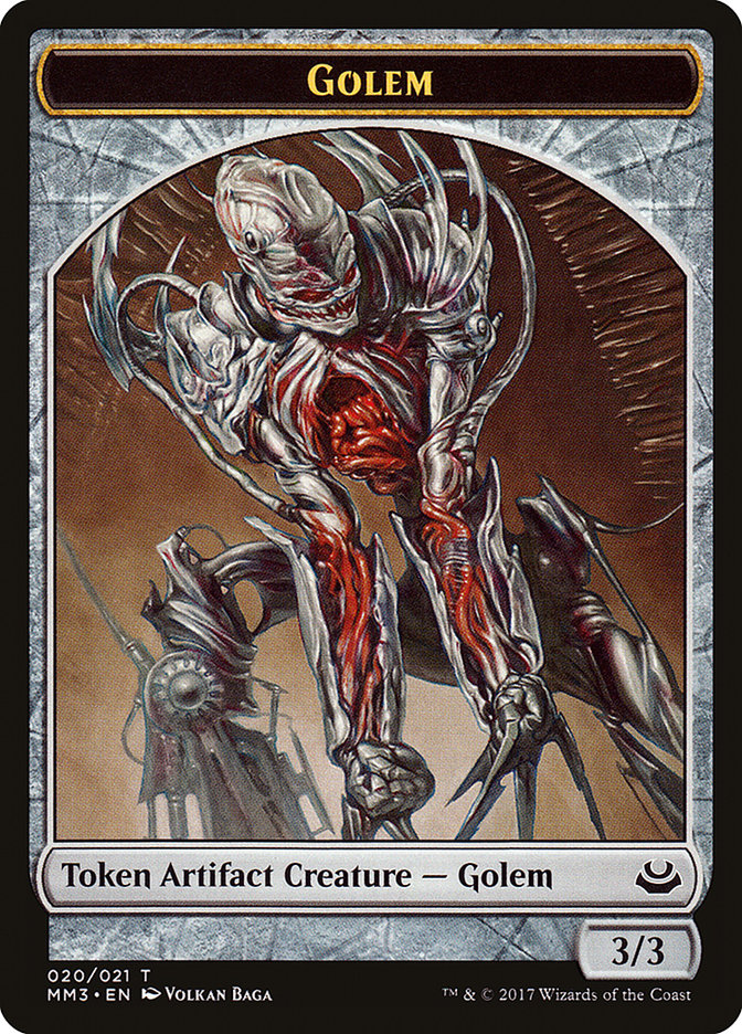 Jeton Golem [Jetons Modern Masters 2017]