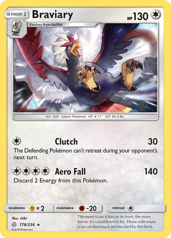 Braviary (178/236) [Sol y Luna: Eclipse Cósmico]