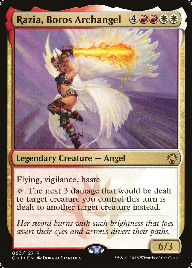 Razia, Archange de Boros [Kit de guilde Guildes de Ravnica]