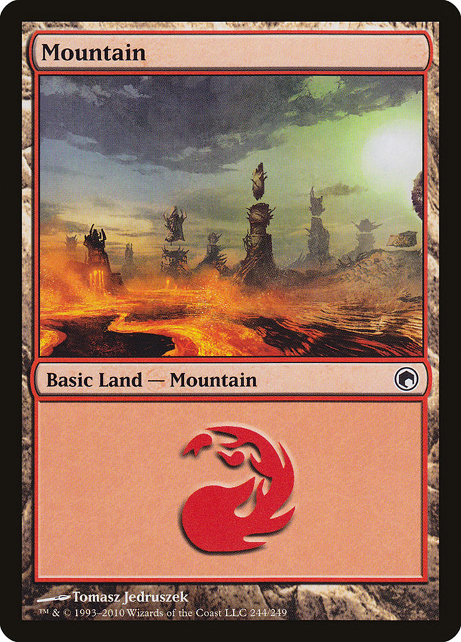 Montagne (244) [Cicatrices de Mirrodin]