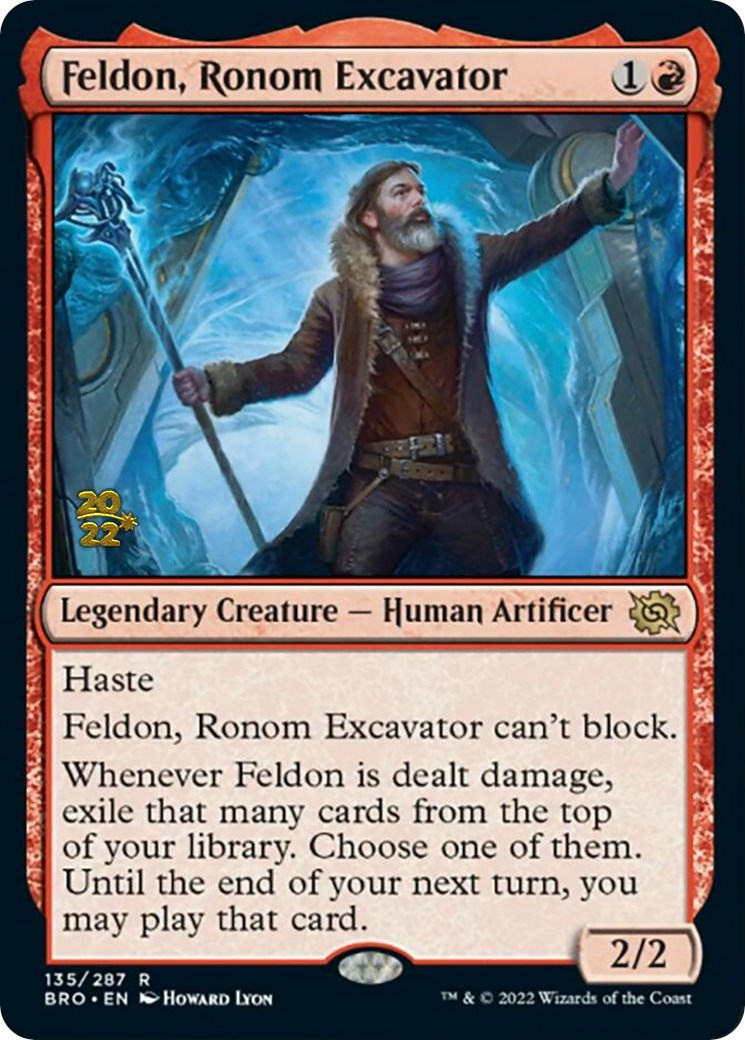 Feldon, excavateur ronomien [The Brothers' War Prerelease Promos]