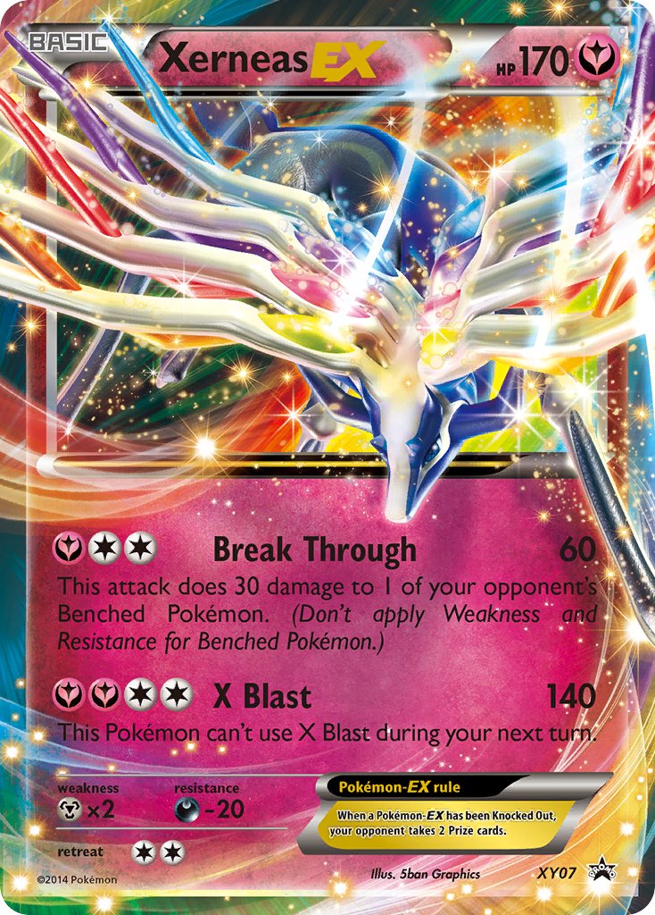 Xerneas EX (XY07) [XY : Promos Black Star]