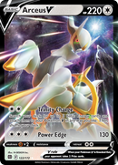 Arceus V (122/172) (Carta Metálica) [Espada y Escudo: Estrellas Brillantes]