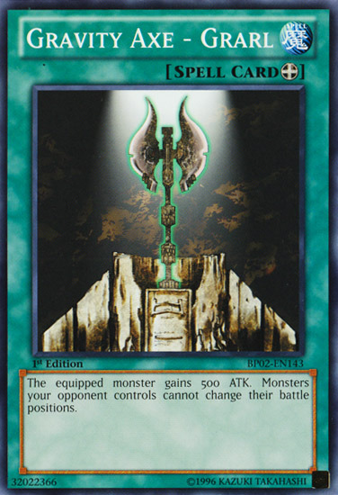 Hache Gravitationnelle - Grarl [BP02-FR143] Commune