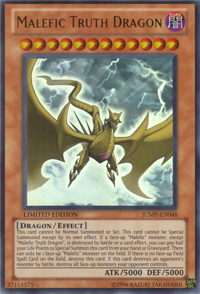 Dragón de la Verdad Maléfica [JUMP-EN048] Ultra Rara