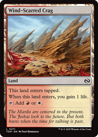 Cresta Marcada por el Viento [Tarkir: Dragonstorm]