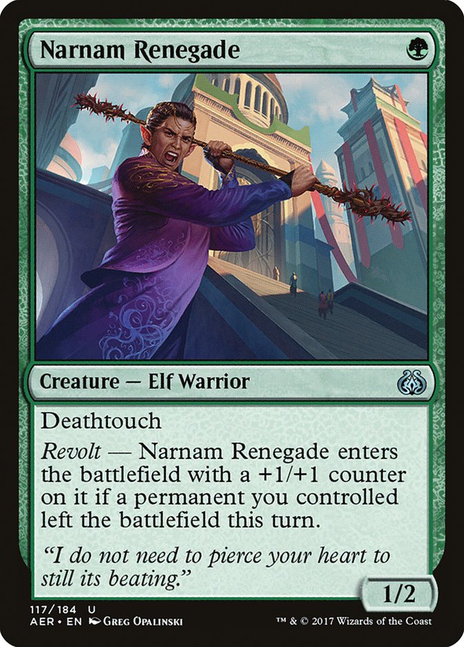 Renégat de Narnam [Révolution éthérique]