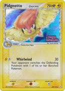 Pidgeotto (49/110) (Especie Delta) (Sellada) [EX: Holon Phantoms]