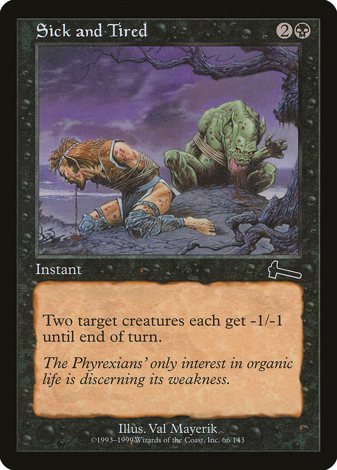 Exténué [L'Héritage d'Urza]