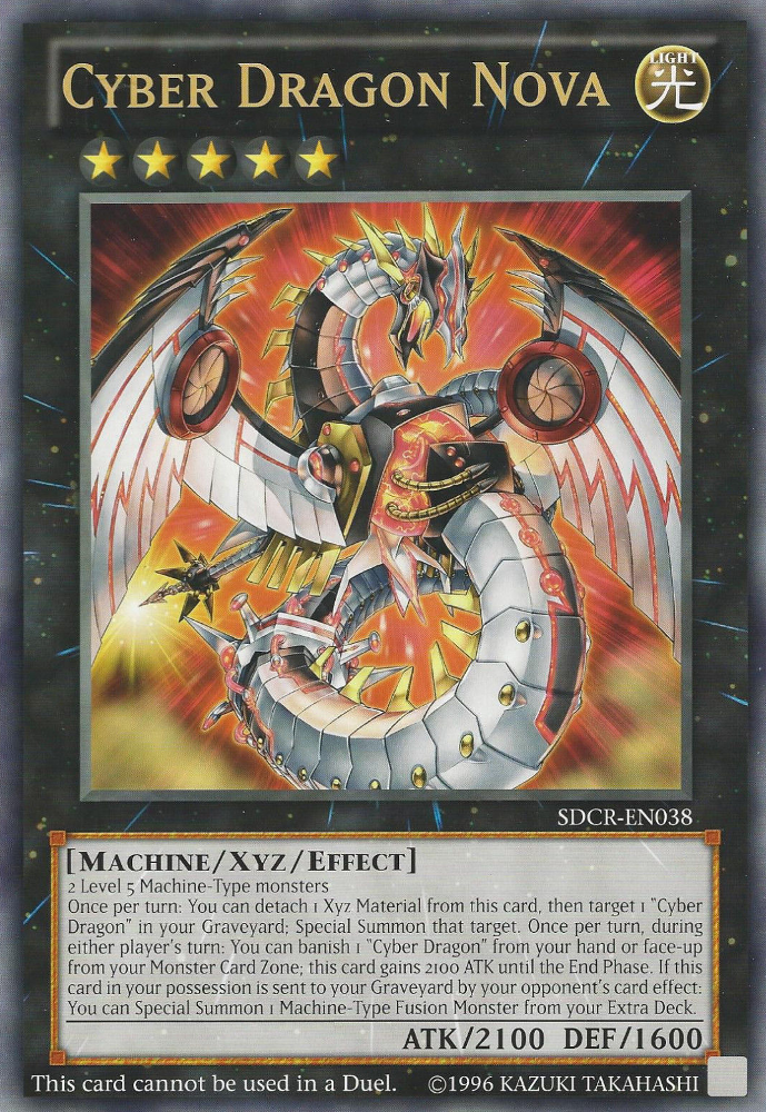 Cyber Dragon Nova (Géant) (Folies mécaniques) [SDCR-EN038] Promo