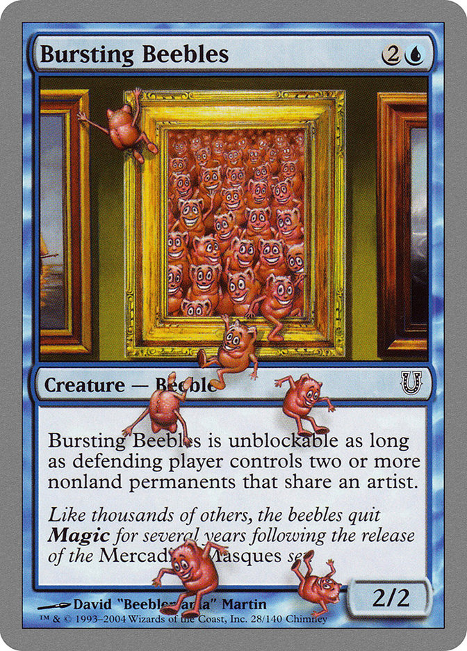 Beebles explosifs [Dégoupillés]