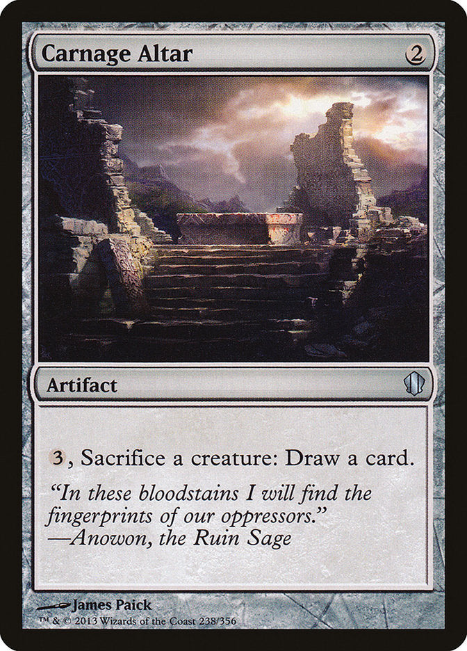 Altar de la Matanza [Commander 2013]