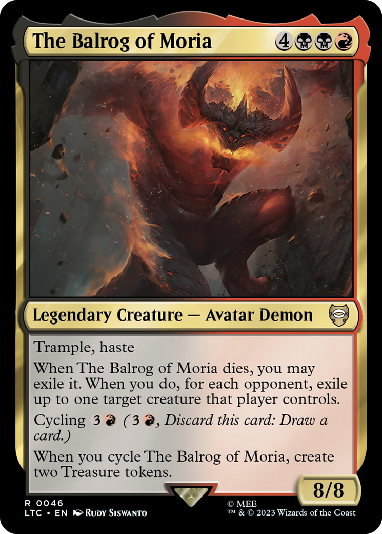 Le Balrog de la Moria [Le Seigneur des Anneaux : Contes de la Terre du Milieu Commander]