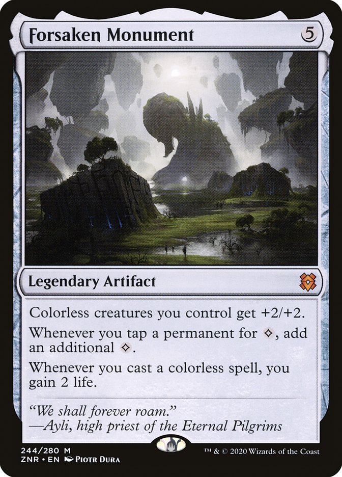 Monument abandonné [Zendikar Rising]