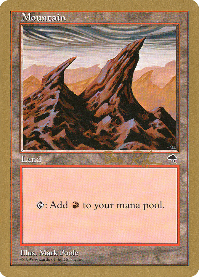 Montagne (br344) (Ben Rubin) [World Championship Decks 1998]