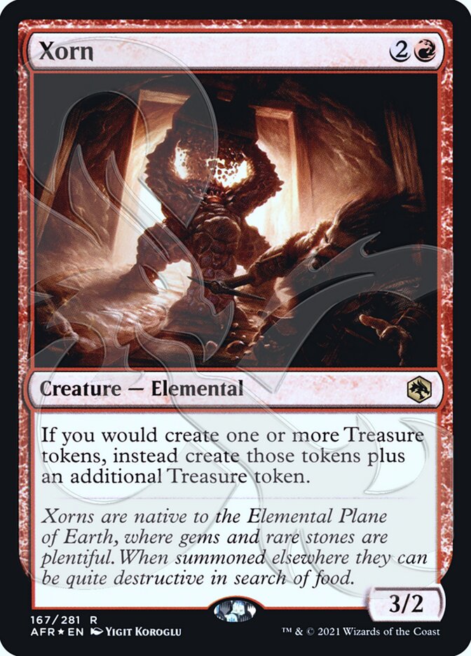 Xorn (Carte promo) [Donjons & Dragons : Aventures au pays des Royaumes oubliés promos]