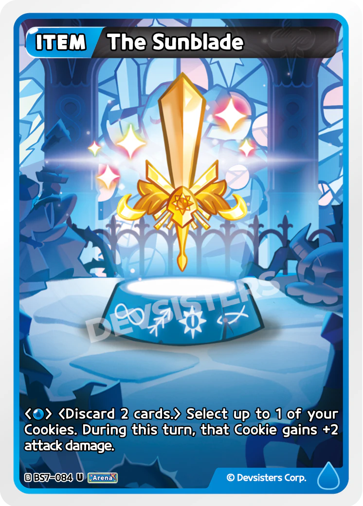 Image for The Sunblade (BS7-084) (BS7) - CookieRun: Braverse TCG