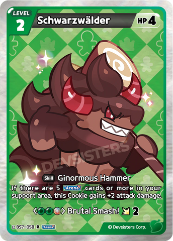 Image for Schwarzwälder (BS7-058) (BS7) - CookieRun: Braverse TCG