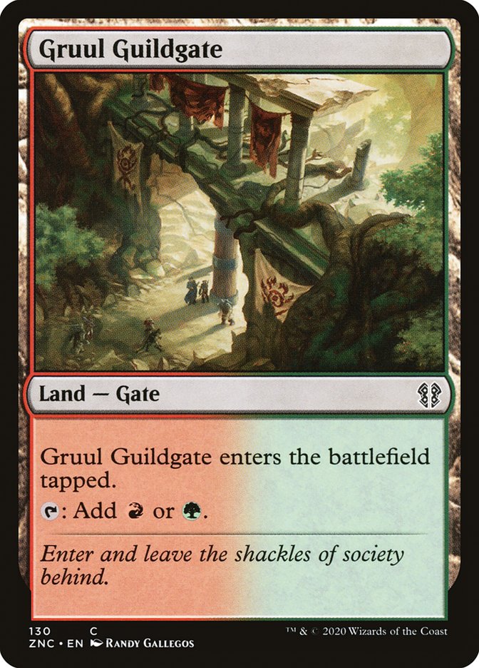 Guildeporte de Gruul [Commander de Zendikar]
