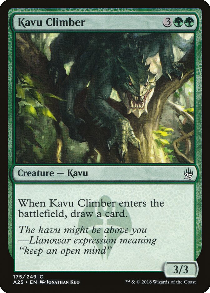 Grimpeur Kavu [Masters 25]