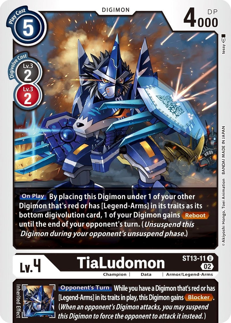 TiaLudomon [ST13-11] [Mazo de Inicio: Ragnaloardmon]