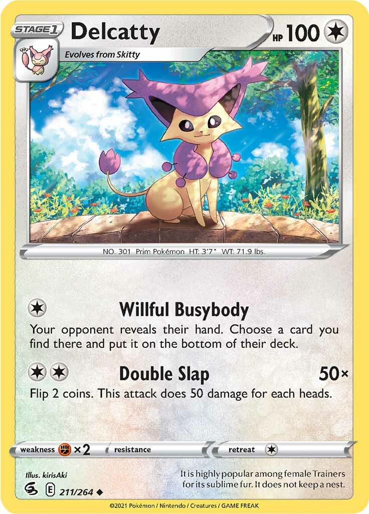 Delcatty (211/264) [Épée et Bouclier : Coup de Fusion]
