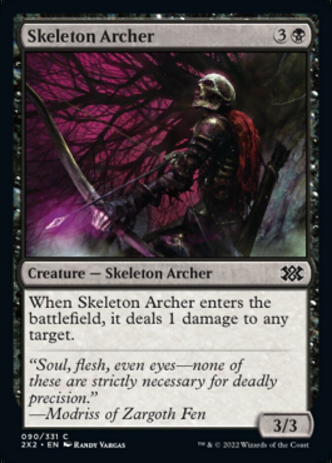 Archer squelette [Double Masters 2022]