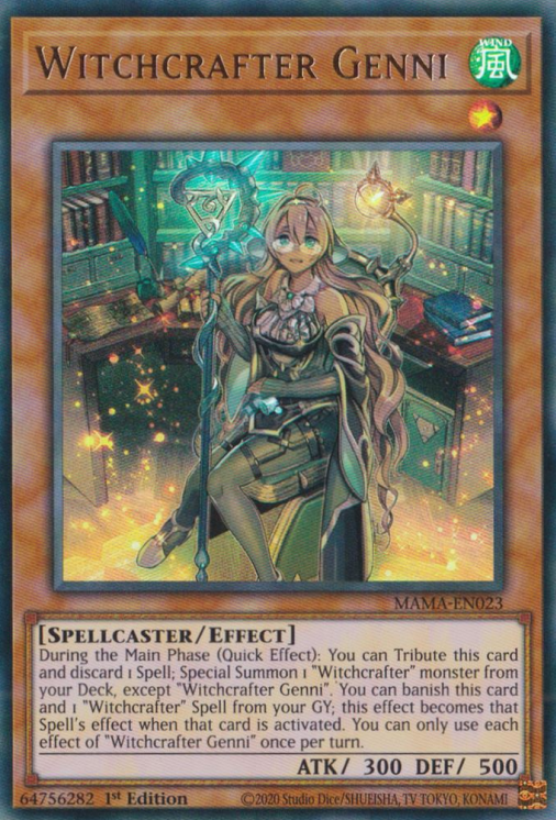 Sorcièreguerrière Genni [MAMA-FR023] Ultra Rare