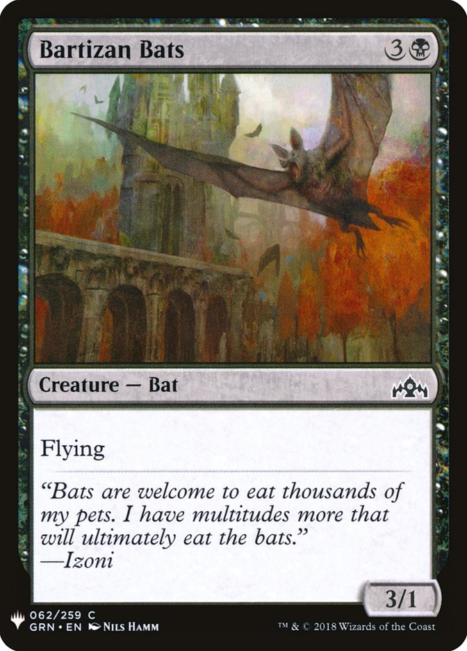 Chauves-souris de Bartizan [Mystery Booster]