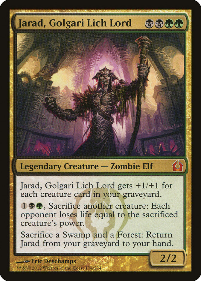 Jarad, seigneur de guerre Golgari [Retour à Ravnica]