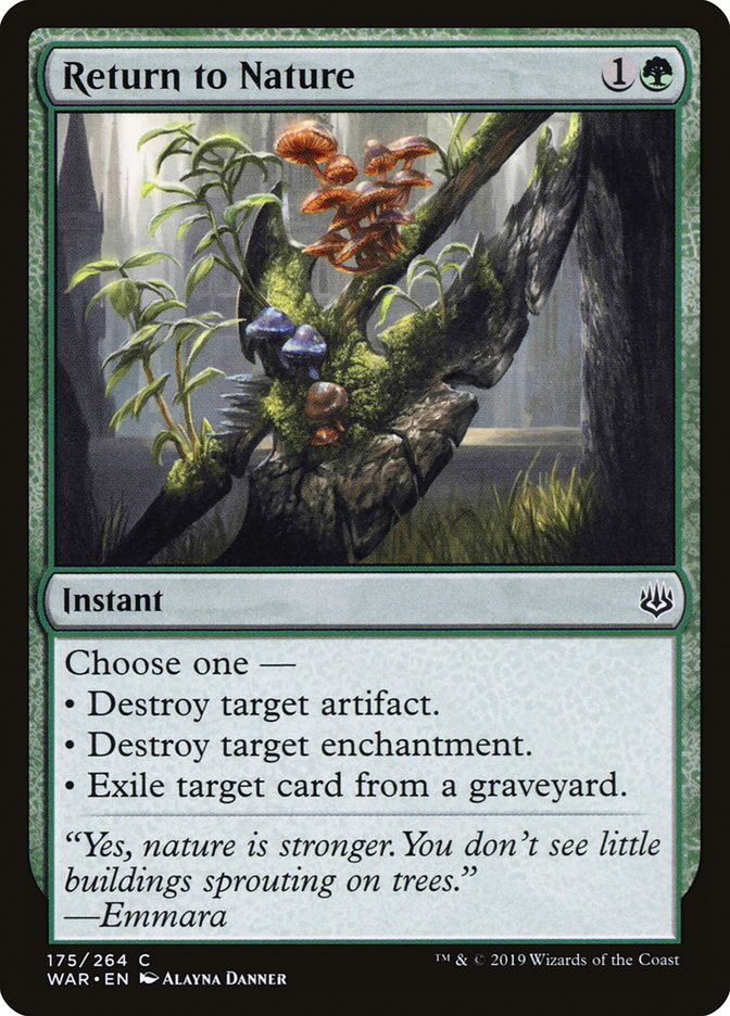 Retour à la nature [La Guerre des Planeswalkers]