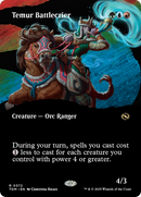 Guerrier-criard temur (sans bordures) [Tarkir : Tempête draconique]