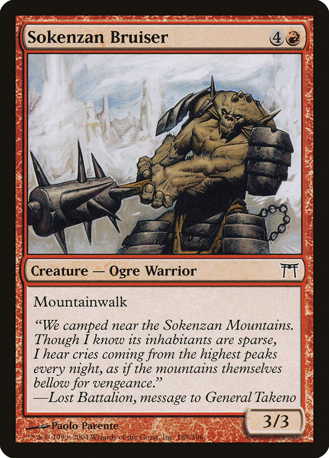 Matón de Sokenzan [Campeones de Kamigawa]