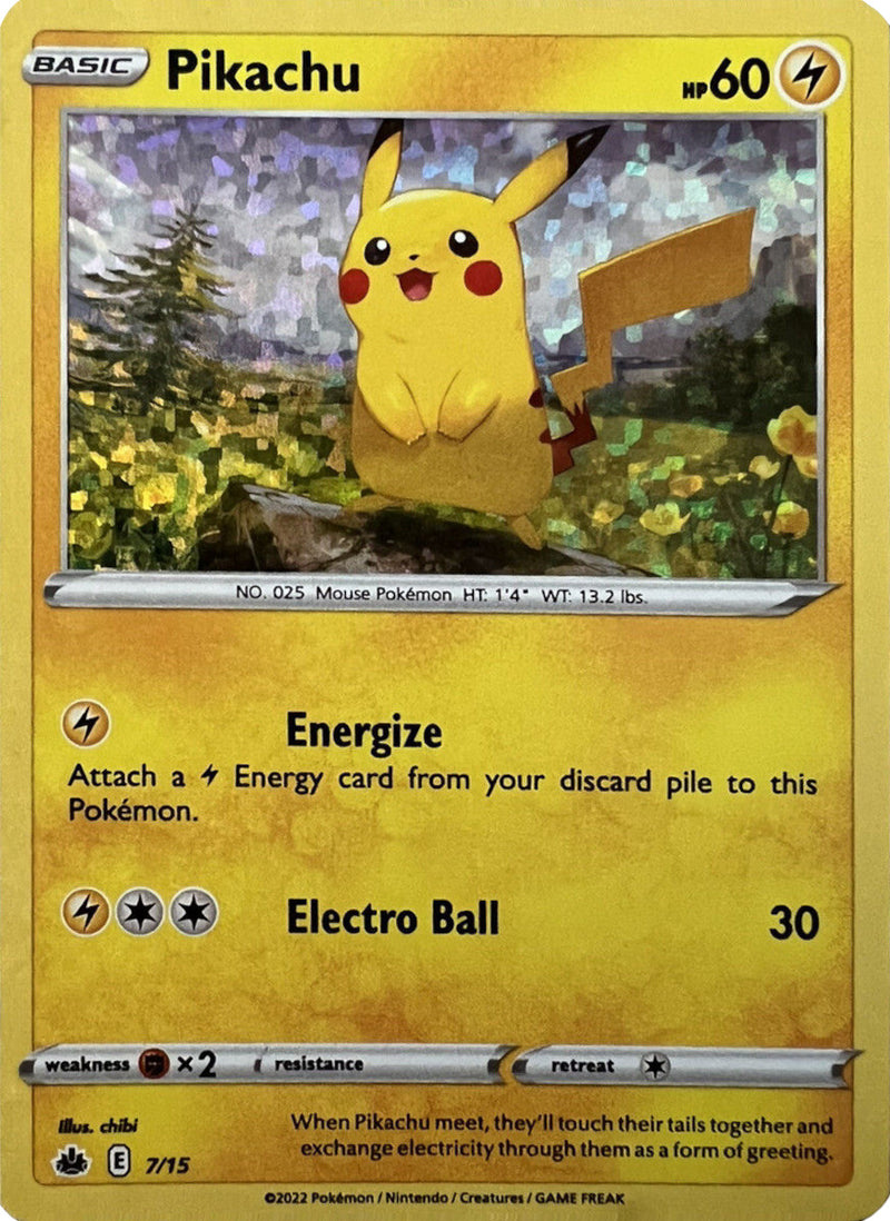 Pikachu (7/15) [Promociones McDonald's: Match Battle]