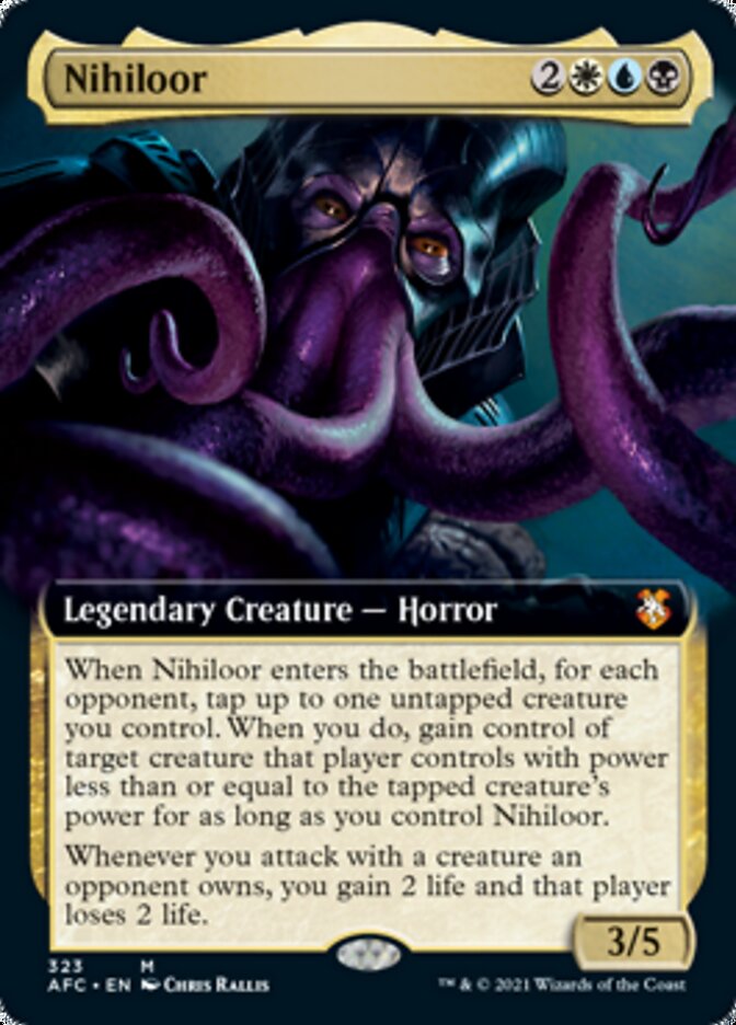 Nihiloor (Extended Art) [Dungeons & Dragons : Aventures dans les Royaumes Oubliés Commander]