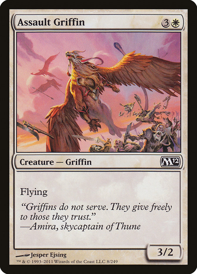 Griffon d'assaut [Magic 2012]