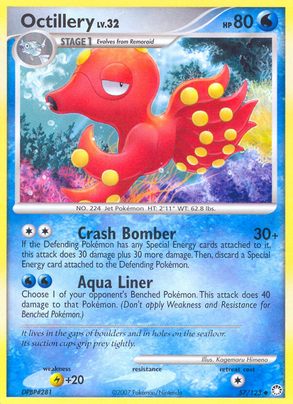 Octillery (57/123) [Diamant & Perle : Trésors Mystérieux]