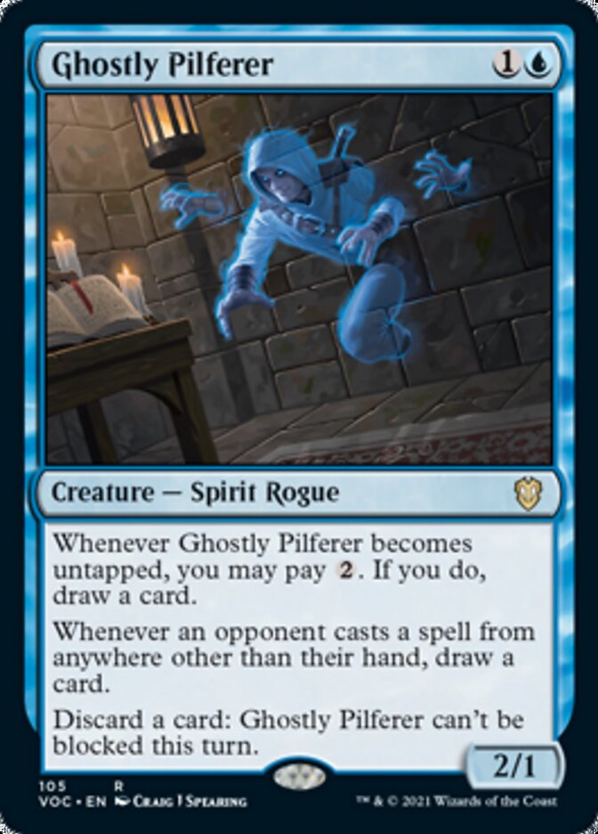 Chapardeur spectral [Innistrad : Commander La Voie du cramoisi]