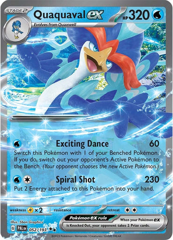 Quaquaval ex (052/193) [Escarlata y Púrpura: Evolución en Paldea]