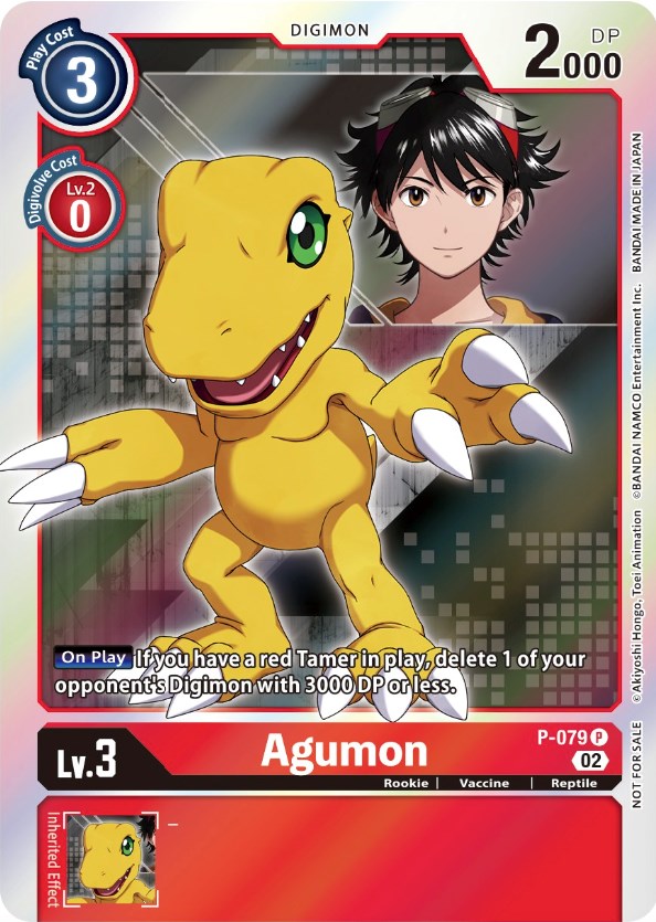 Agumon [P-079] (Digimon Survive Anime Expo 2022) [Cartas Promocionales]