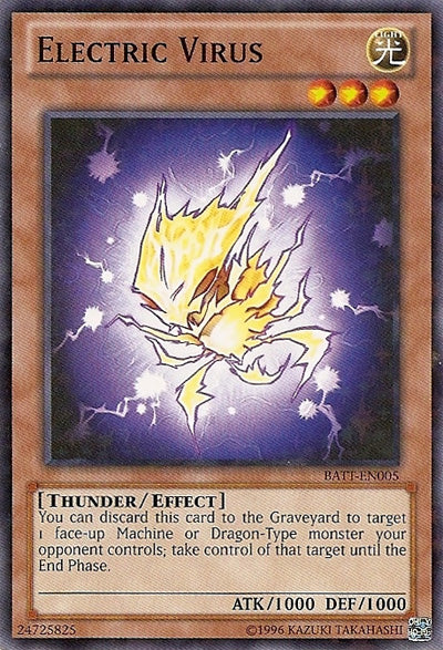 Virus Électrique [BATT-FR005] Starfoil Rare