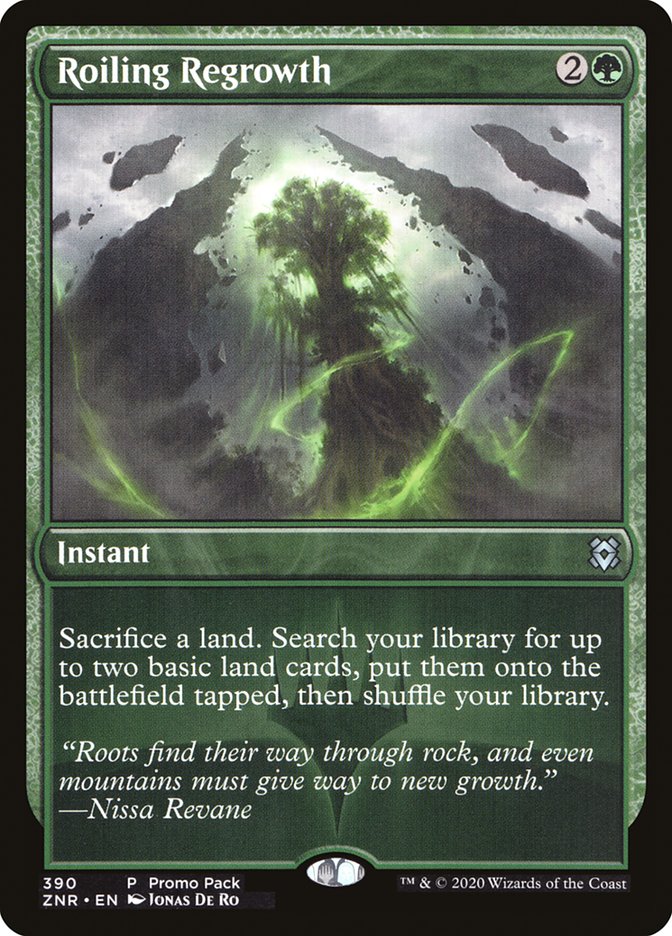 Croissance tumultueuse (Pack promo) [Promos Zendikar Rising]