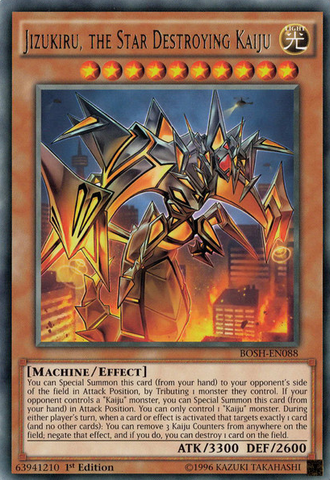 Jizukiru, Kaiju Destructor Estelar [BOSH-EN088] Rara