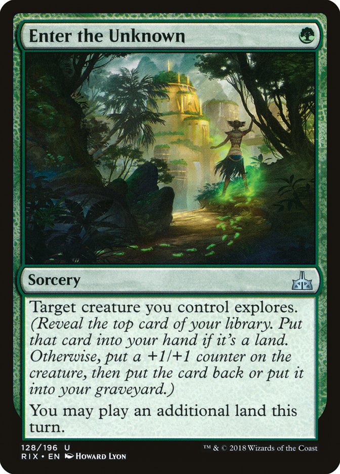 Aventúrate en lo desconocido [Rivals of Ixalan]