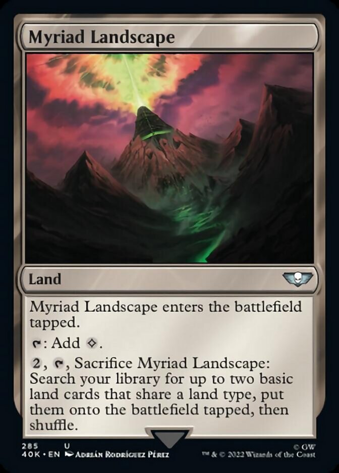 Paysage Myriade [Warhammer 40,000]