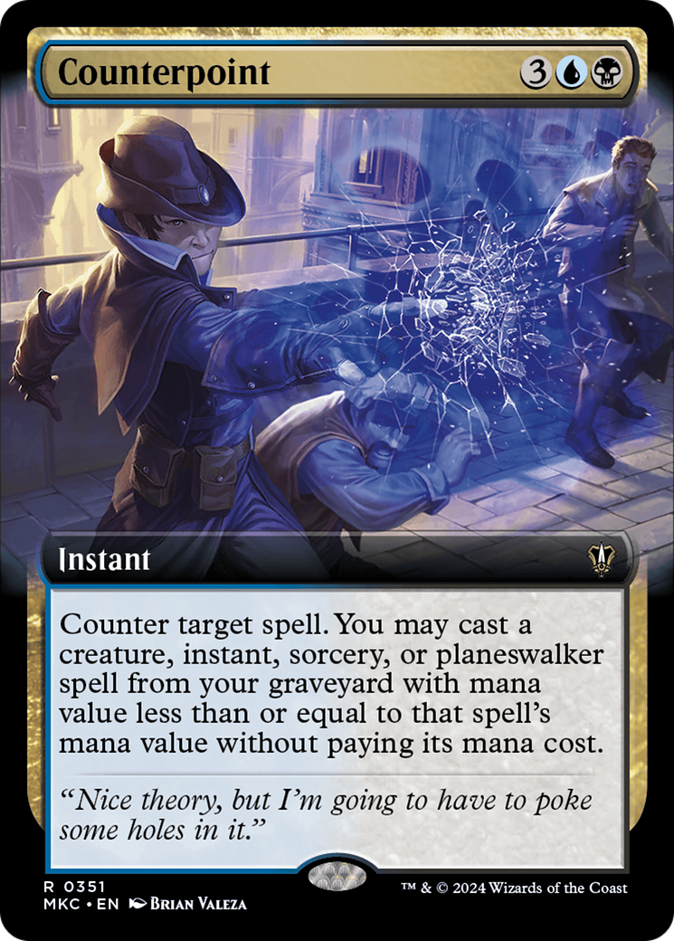 Contrepoint (Art étendu) [Meurtres au manoir Karlov Commander]
