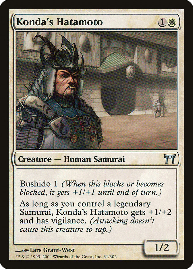 Hatamoto de Konda [Champions de Kamigawa]