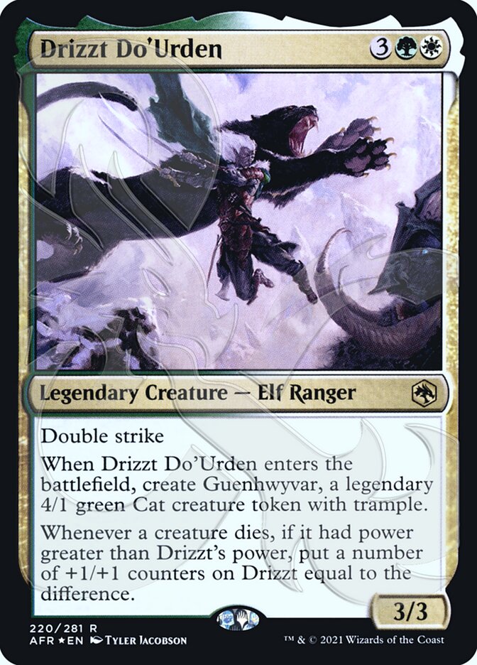Drizzt Do'Urden (Promo Esperluette) [Donjons & Dragons : Aventures dans les Royaumes Oubliés - Promos]